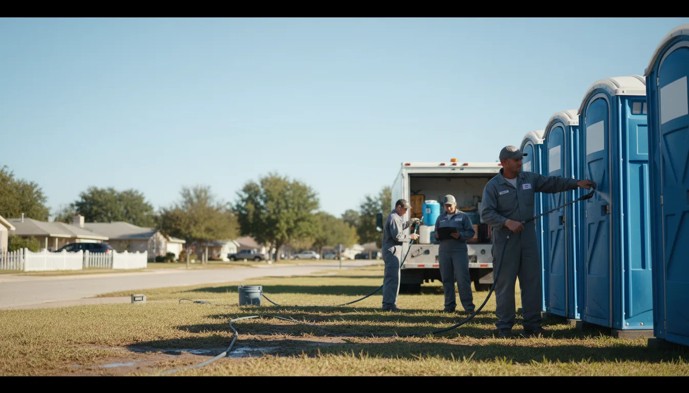 Long-Term Portable Toilet Rental in Bee Spring, KY near me